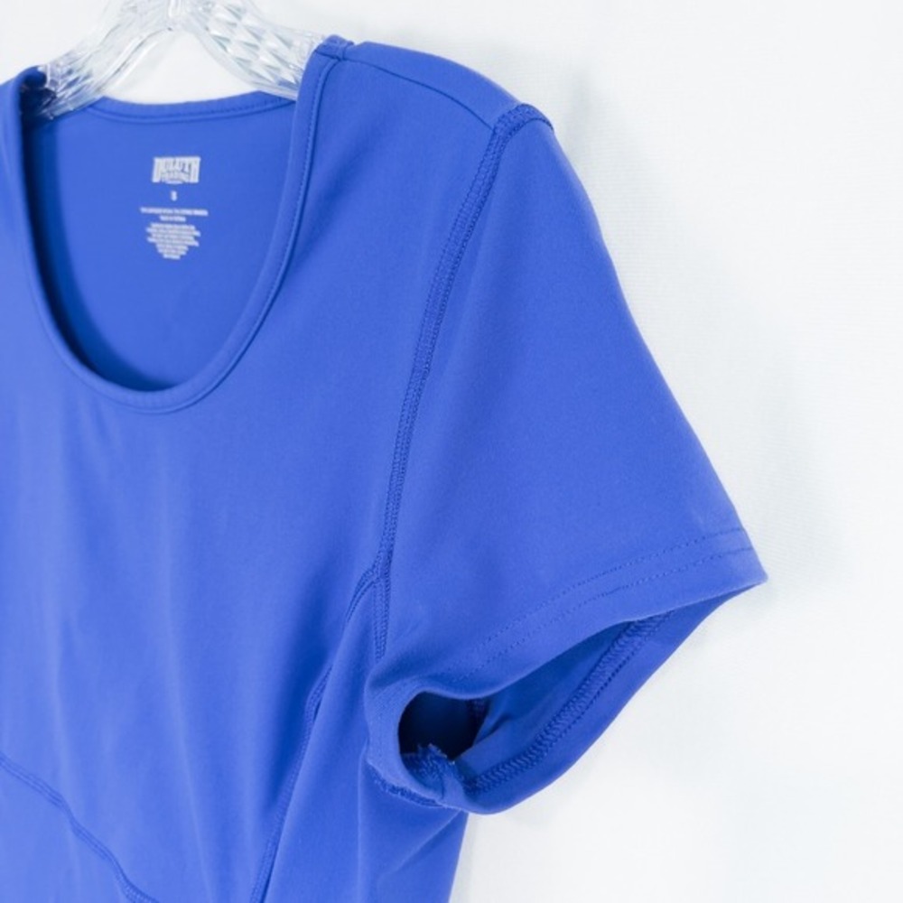 Duluth Trading Co NoGA Classic Short‎ Sleeve Dress Small Blue Athletic 15785 - Picture 6 of 12